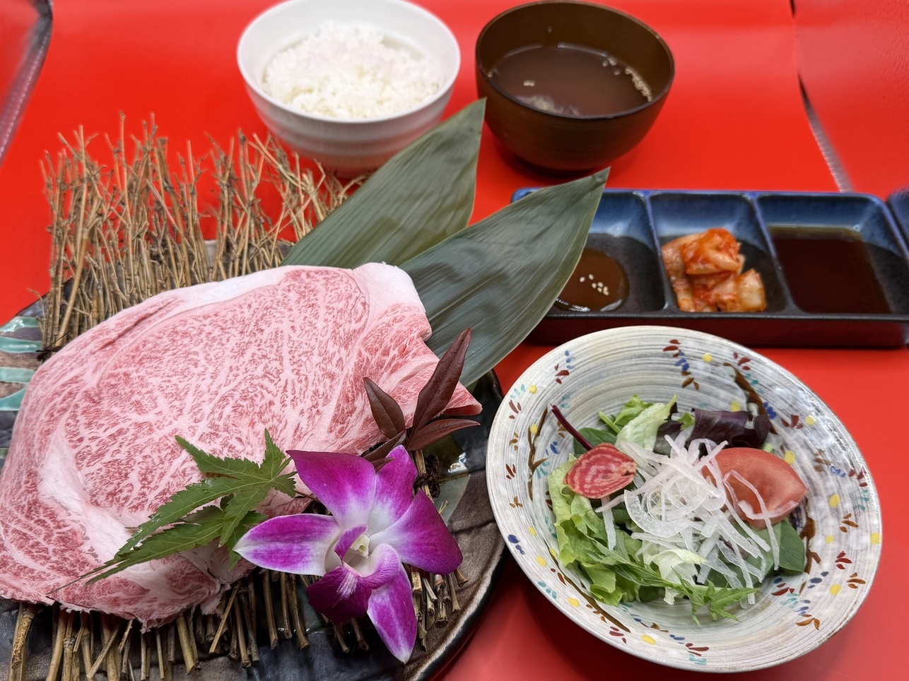 和牛ランチ90gセット