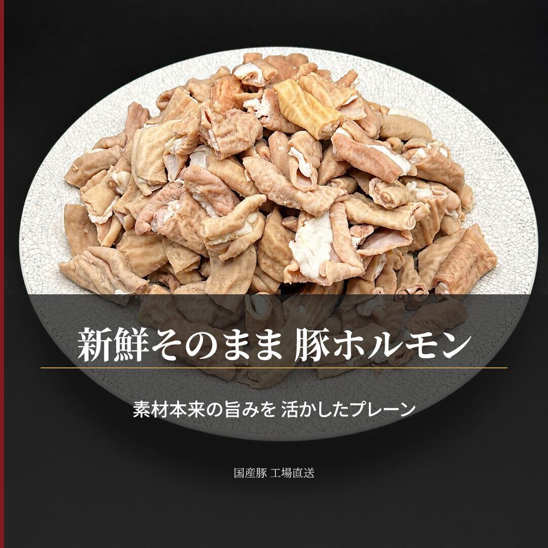 国産 豚小腸 ボイル済み 2kg（500g×4袋） 2
