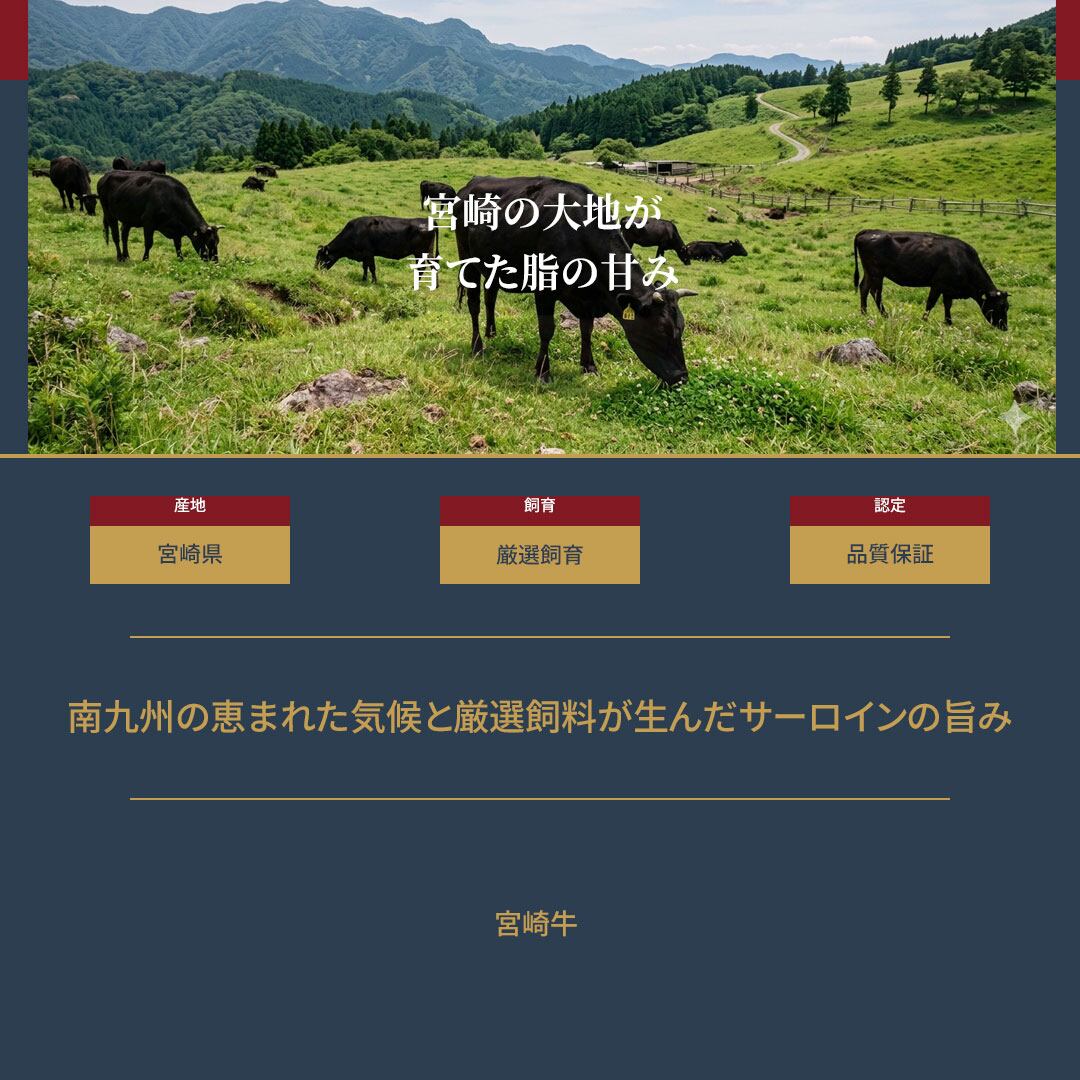 宮崎牛 サーロイン焼肉用 A4等級以上 300g（150g×2枚） 13